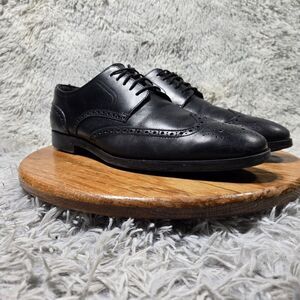 Cole Haan Original Grand OS Mens Size 12M Signature Black Wingtip Oxfords C20379